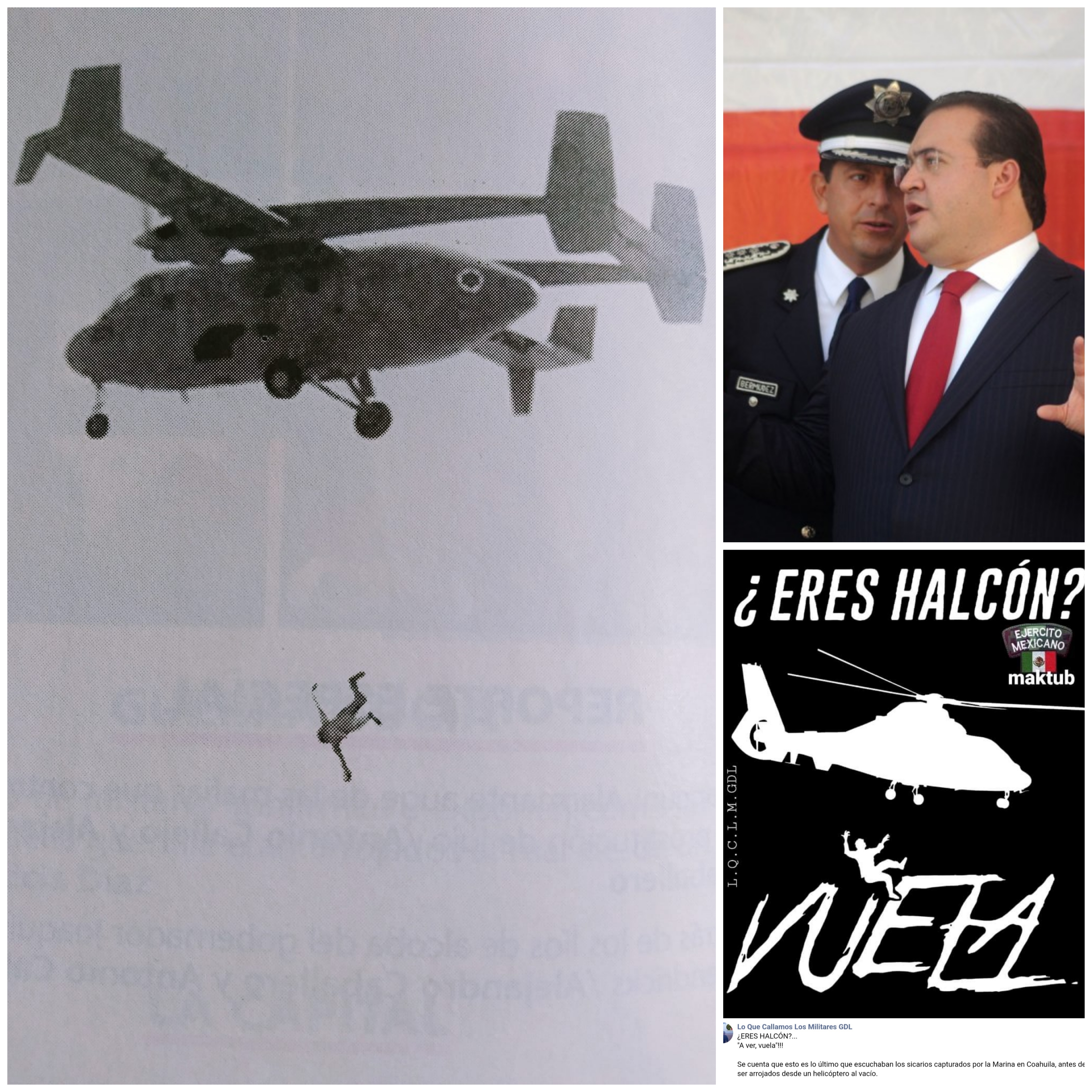 Los vuelos de la muerte en México: Una práctica del pasado... y del presente.